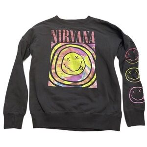 Abercrombie Kids Crewneck Nirvana 11/12 Gray New